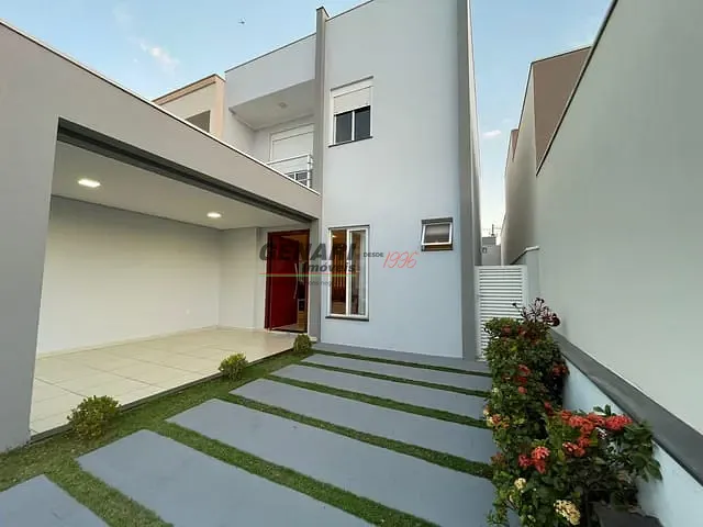 Sobrado com 150m² 3 quartos e 3 banheiros, à venda, no bairro Jardim Park Real em Indaiatuba