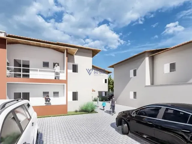 Sobrado com 125m² 2 quartos e 2 banheiros, à venda ou para alugar, no bairro Pontal de Santa Marina em Caraguatatuba