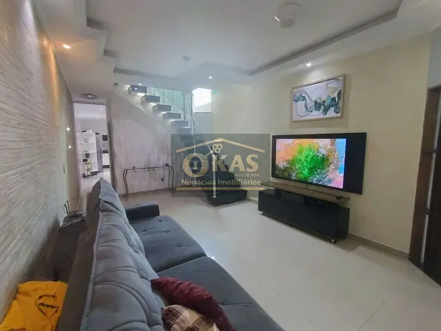 Sobrado com 132m² 3 quartos e 3 banheiros, à venda, no bairro Jardim Saúde em Suzano
