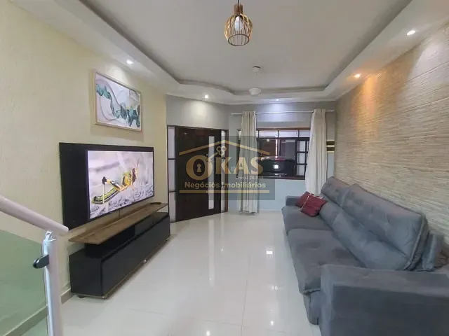 Sobrado com 132m² 3 quartos e 3 banheiros, à venda, no bairro Jardim Saúde em Suzano