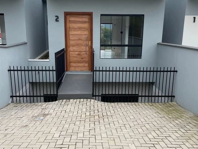 Foto do Sobrado - Sobrado à venda 2 Quartos, 1 Suite, 2 Vagas, 90M², Águas Claras, Brusque - SC | Residencial Veneto | Gustavo Invest
