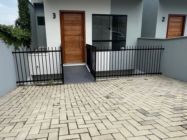 Foto do Sobrado - Sobrado à venda 2 Quartos, 1 Suite, 2 Vagas, 90M², Águas Claras, Brusque - SC | Residencial Veneto | Gustavo Invest