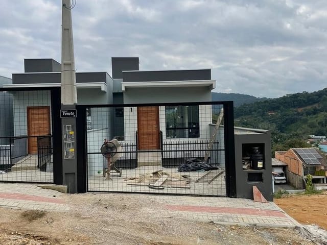 Foto do Sobrado - Sobrado à venda 2 Quartos, 1 Suite, 2 Vagas, 90M², Águas Claras, Brusque - SC | Residencial Veneto | Gustavo Invest