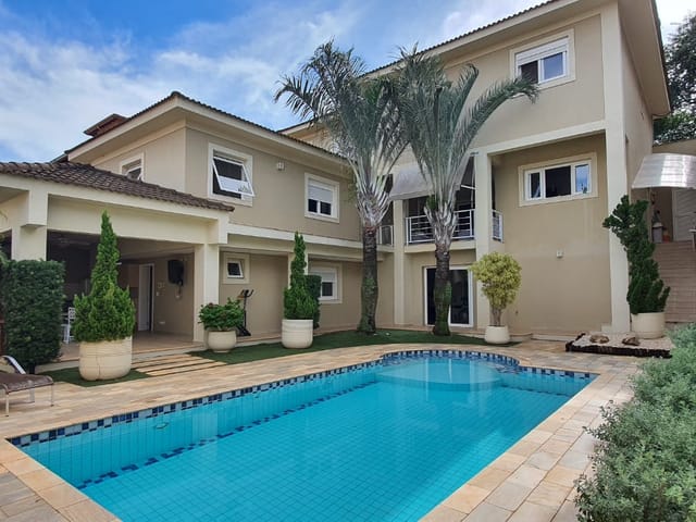 Foto do Sobrado - Sobrado de luxo com 3 suítes e piscina para locação, Vila Rezende, Piracicaba, SP | Imobiliária Schiavinato