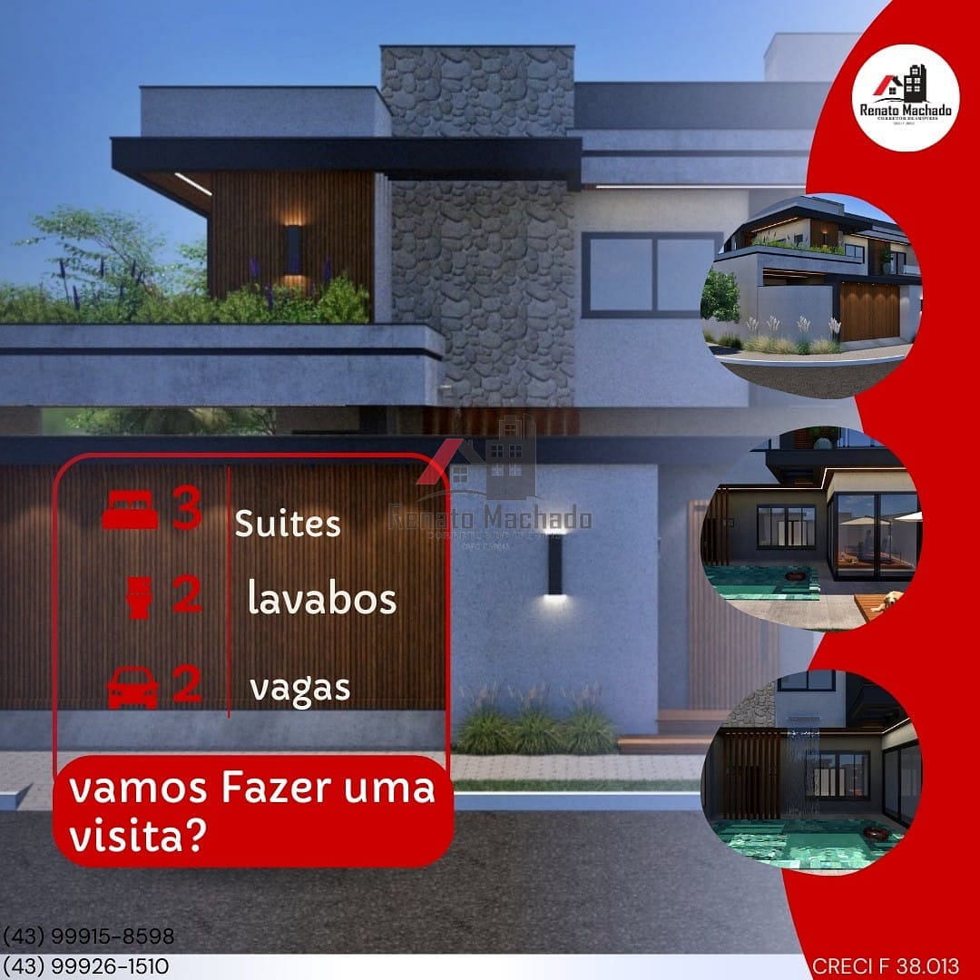 Sobrado, 3 quartos, 215 m² - Foto 1