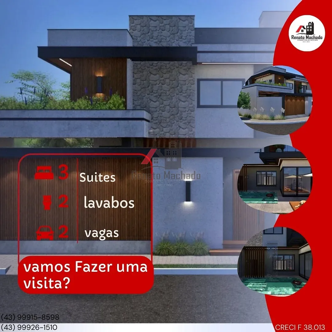 Sobrado, 3 quartos, 215 m² - Foto 1