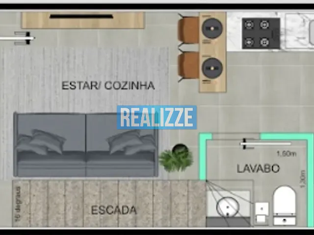 Casa 2 quartos e 2 banheiros, à venda, no bairro NOVA ALTERNATIVA em Marau