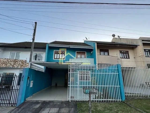 Sobrado com 126m² 3 quartos e 3 banheiros, à venda, no bairro Uberaba em Curitiba