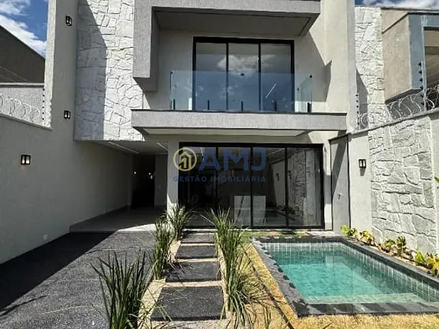 Sobrado com 153m² 3 quartos e 3 banheiros, à venda, no bairro Parque Amazônia em Goiânia