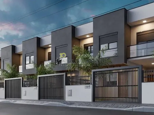 Sobrado com 128m² 3 quartos e 3 banheiros, à venda, no bairro Passa Vinte em Palhoça