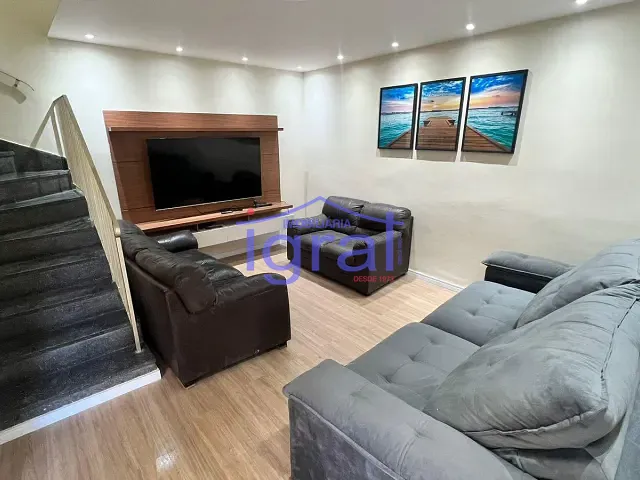 Sobrado com 125m² 4 quartos e 3 banheiros, à venda, no bairro Americanópolis em São Paulo
