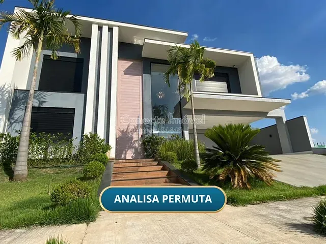 Sobrado com 510m² 7 quartos e 7 banheiros, à venda, no bairro Condomínio Tamboré em Jaguariúna