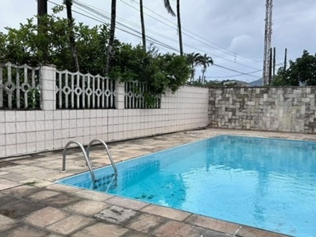 Foto do Sobrado - Sobrado à venda em condomínio fechado, 3 dormitórios, 78m², 1 vaga de garagem, Porto Novo, Caraguatatuba, SP | Necta Serviços Imobiliários Ltda