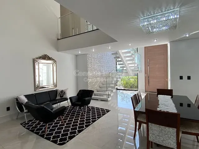 Sobrado com 510m² 7 quartos e 7 banheiros, à venda, no bairro Condomínio Tamboré em Jaguariúna