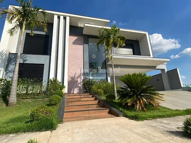 Sobrado com 510m² 7 quartos e 7 banheiros, à venda, no bairro Condomínio Tamboré em Jaguariúna