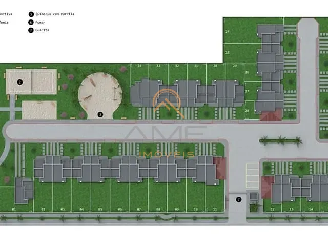 Sobrado com 205m² 3 quartos e 3 banheiros, à venda, no bairro Areal em Pelotas