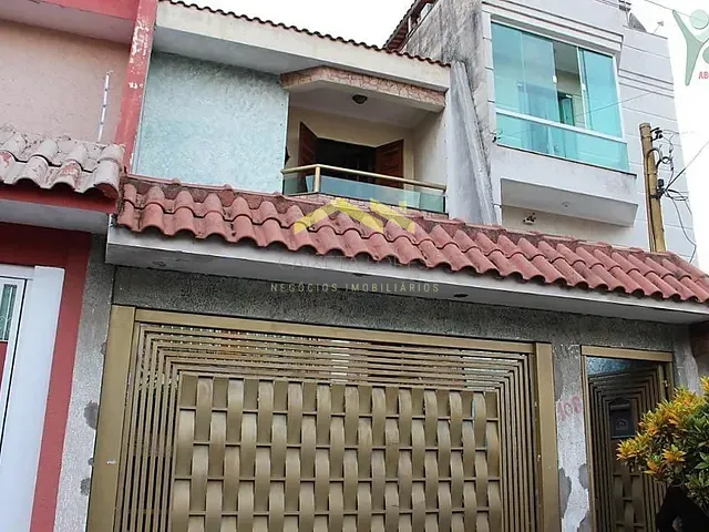 Sobrado 4 quartos e 1 banheiro, à venda, no bairro Vila Alto de Santo André em Santo André