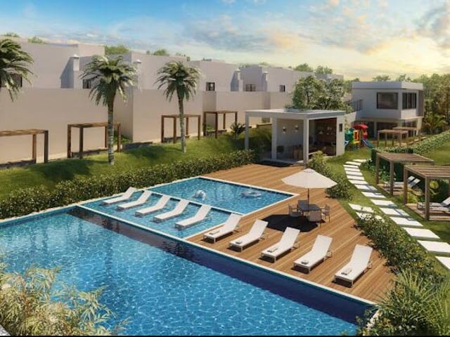 Foto do Sobrado - Casa térrea  recém construída , Vila CALDANA, Louveira, SP | UF AGENTES IMOBILIÁRIOS