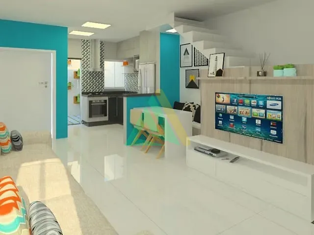 Sobrado com 80m² 2 quartos e 1 banheiro, à venda, no bairro Chácara Pantanal Engenho Velho em Mogi Guaçu