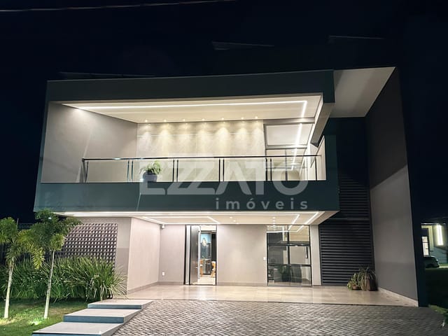 Foto do Sobrado - Sobrado 295,39m² 1 Suíte Master 2 Suítes 1 Quarto e Piscina  à venda, Porto Unique, Dourados, MS | Ezzato Imóveis
