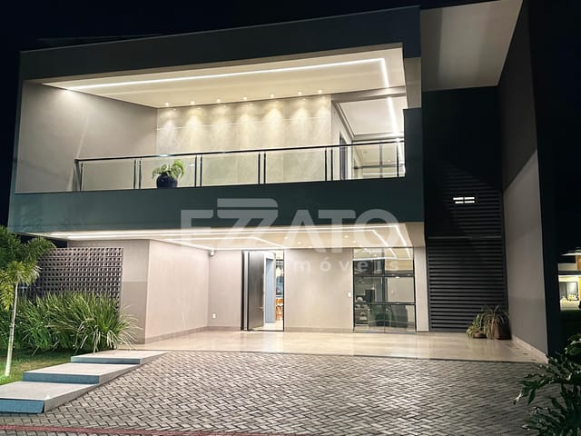 Foto do Sobrado - Sobrado 295,39m² 1 Suíte Master 2 Suítes 1 Quarto e Piscina  à venda, Porto Unique, Dourados, MS | Ezzato Imóveis