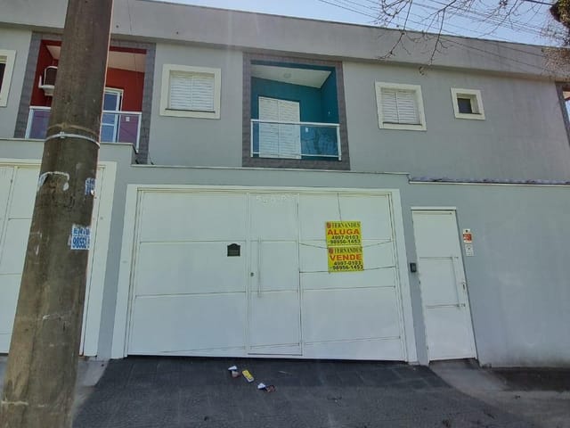 Sobrado 2 quartos e 1 banheiro, à venda, no bairro Campestre em Santo André