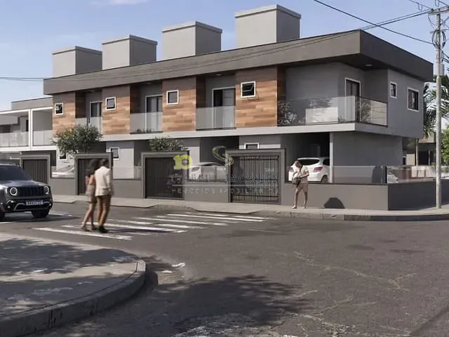 Sobrado com 100m² 2 quartos e 3 banheiros, à venda, no bairro Praia Do Sonho (Ens Brito) em Palhoça