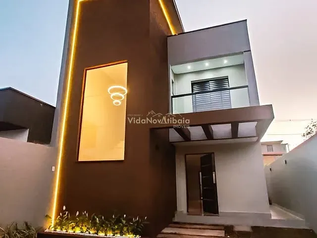 Sobrado com 175m² 3 quartos e 2 banheiros, à venda, no bairro Loteamento Vale das Flores em Atibaia