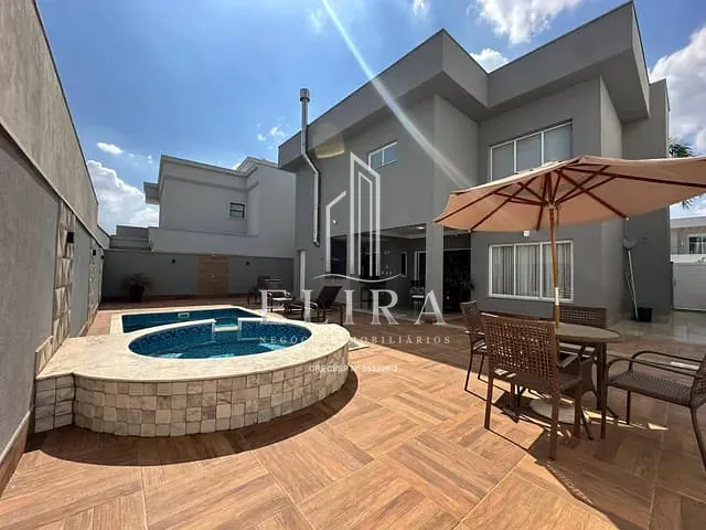 Sobrado com 363m² 3 quartos e 5 banheiros, à venda, no bairro Condomínio Ipês Amarelos em Americana