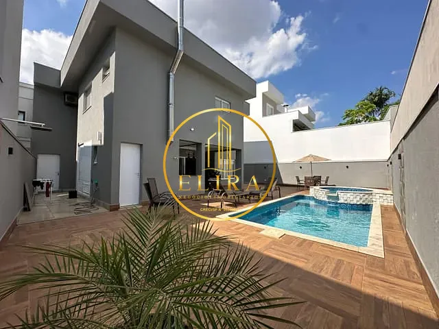 Sobrado com 363m² 3 quartos e 5 banheiros, à venda, no bairro Condomínio Ipês Amarelos em Americana