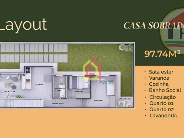 Sobrado com 98m² 3 quartos e 2 banheiros, à venda, no bairro Liberdade em Marabá