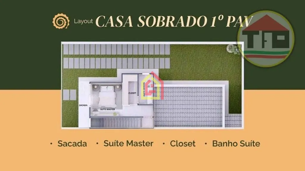 Casa à venda com 3 quartos, 1 suíte, 2 vagas e 98m² no Liberdade, Marabá (PA) — foto 3 de 8