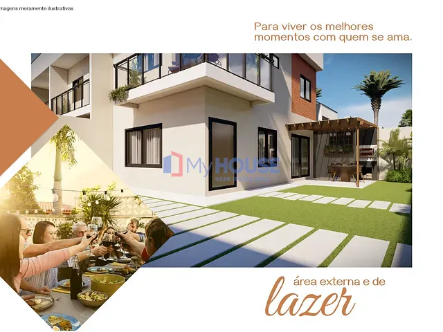 Sobrado com 131m² 3 quartos e 2 banheiros, à venda, no bairro zona sul em Ilhéus