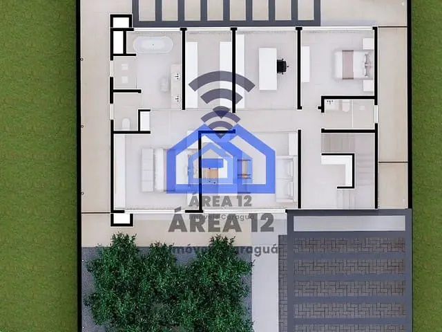 Sobrado com 420m² 3 quartos e 3 banheiros, à venda, no bairro Mar Verde II em Caraguatatuba