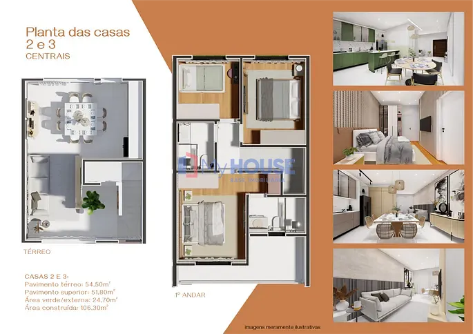 Sobrado, 3 quartos, 121 m² - Foto 7