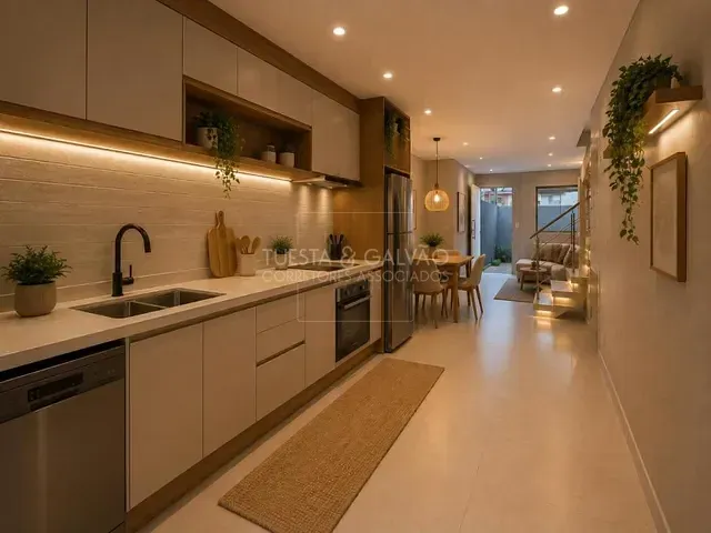 Sobrado com 92m² 3 quartos e 2 banheiros, à venda, no bairro Sítio Cercado em Curitiba