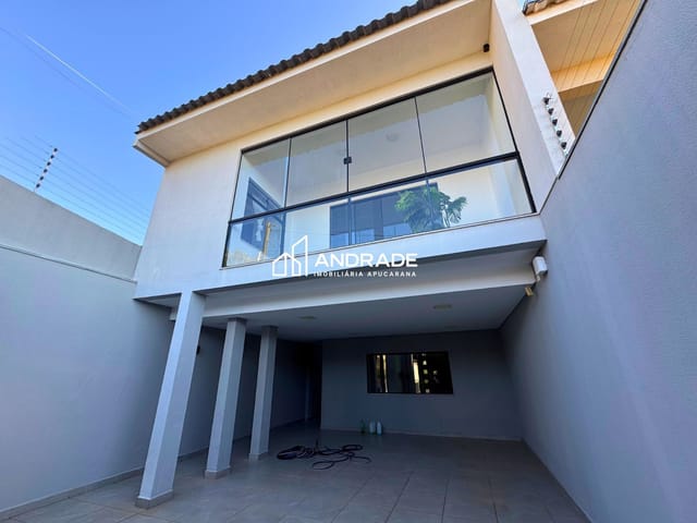 Foto do Sobrado - Belíssimo Sobrado à venda, Vila Social, Apucarana, PR | ANDRADE IMOBILIARIA APUCARANA LTDA