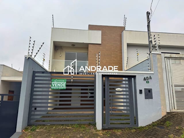 Foto do Sobrado - Lindo sobrado à venda, Vila Santa Rosa, Apucarana, PR | ANDRADE IMOBILIARIA APUCARANA LTDA