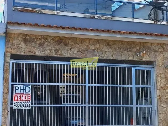Sobrado com 165m² 4 quartos e 3 banheiros, à venda, no bairro Jardim Lavinia em São Bernardo do Campo