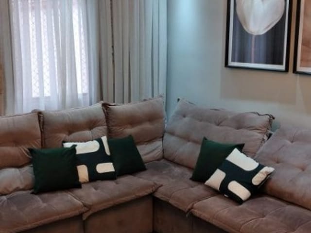 Sobrado com 92m² 3 quartos e 3 banheiros, à venda, no bairro Parque das Nações em Santo André