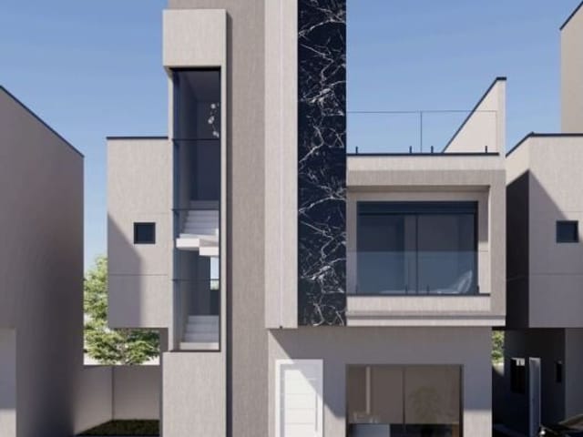 Sobrado com 95m² 3 quartos e 2 banheiros, à venda, no bairro Capão Raso em Curitiba
