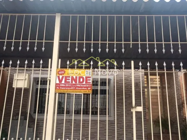 Sobrado com 176m² 3 quartos e 3 banheiros, à venda, no bairro Jardim Santa Clara em Guarulhos