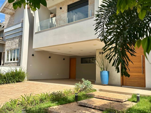 Foto do Sobrado - Sobrado à venda, c/ 04 dormitórios, sendo 02 suítes, piscina e espaço gourmet, Portal dos Pássaros I, Boituva, SP | Almeida e Holtz Imóveis