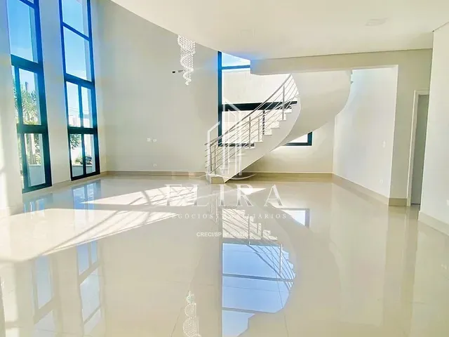 Sobrado com 450m² 5 quartos e 7 banheiros, à venda, no bairro Condomínio Residencial Villagio em Americana