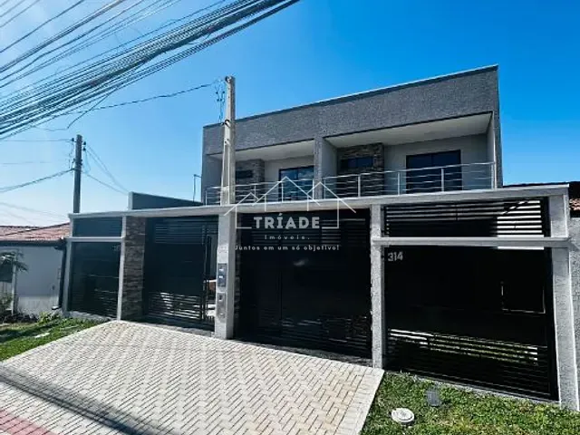 Sobrado com 180m² 3 quartos e 4 banheiros, à venda, no bairro Fazenda Velha em Araucária