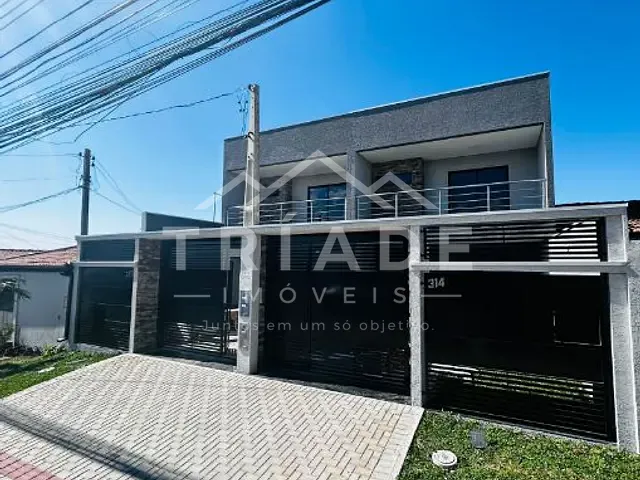Sobrado com 180m² 3 quartos e 4 banheiros, à venda, no bairro Fazenda Velha em Araucária