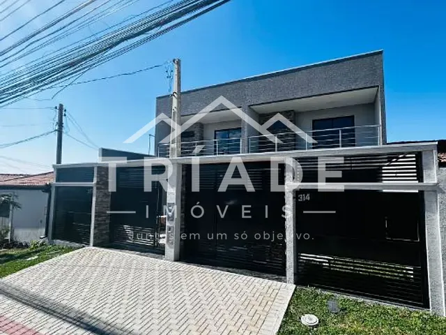 Sobrado com 180m² 3 quartos e 4 banheiros, à venda, no bairro Fazenda Velha em Araucária