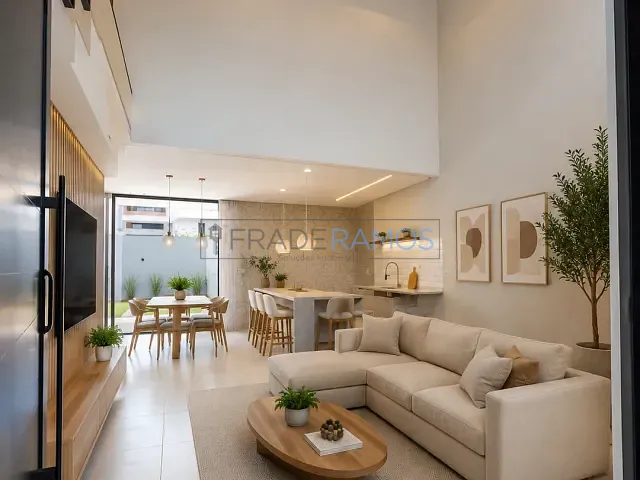 Sobrado com 293m² 4 quartos e 6 banheiros, à venda, no bairro Jardins Capri em Senador Canedo