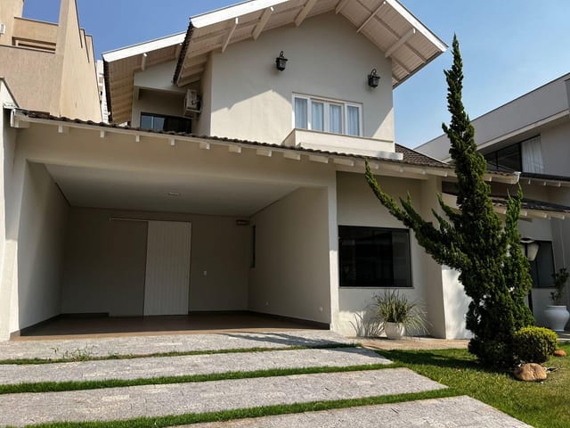 Foto do Casa - Sobrado em Condomínio à venda, Alto padrão, 03 quartos (01 suíte), Piscina, Fundo com espaço gourmet,  360 m² total, Vale das Araucárias, Londrina/PR | ZBM NEGOCIOS IMOBILIARIOS