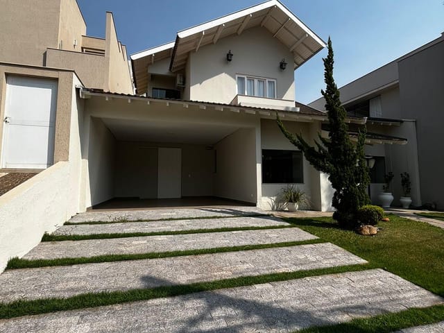 Foto do Casa - Sobrado em Condomínio à venda, Alto padrão, 03 quartos (01 suíte), Piscina, Fundo com espaço gourmet,  360 m² total, Vale das Araucárias, Londrina/PR | ZBM NEGOCIOS IMOBILIARIOS